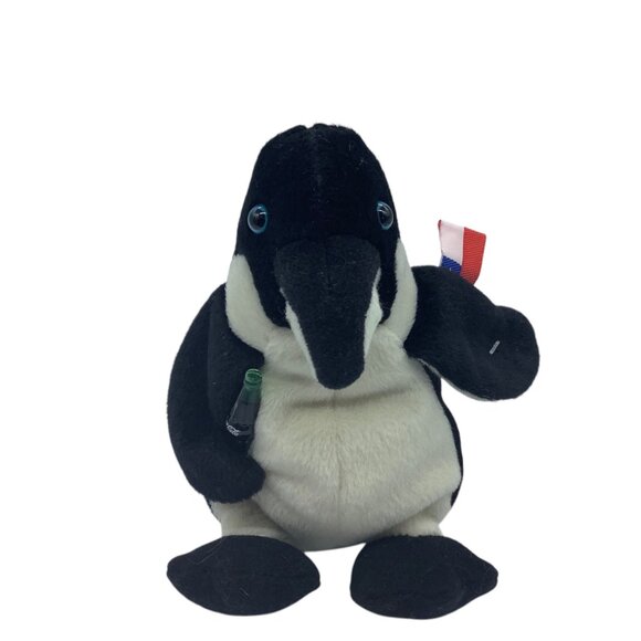 Vtg Coca-Cola 1999 Black Peng The Penguin Of Chile International Series 6" - Picture 3 of 11